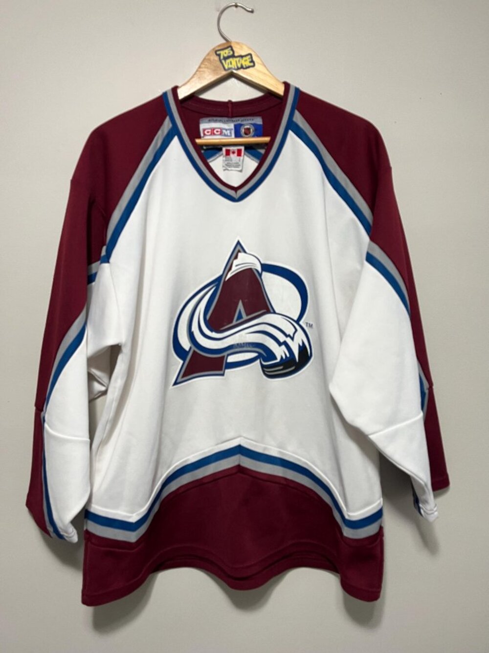 Vintage Colorado Avalanche NHL CCM Jersey